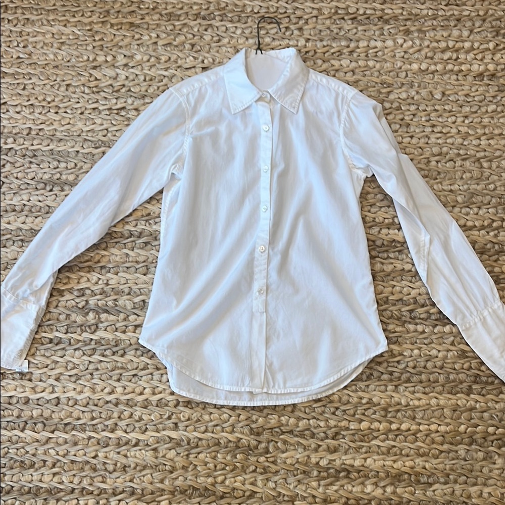 Niki Lotan White Button-Down Shirt